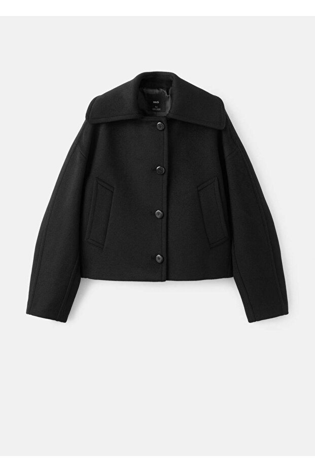 Gömlek yakalı yün ceket - 3