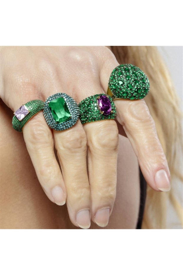 Inel Statement Ajustabil din Argint 925 ORVA - 4