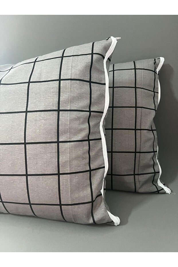 غطاء وسادة منقوش 50×70 سم (قطعتان) (عبوة شفافة)