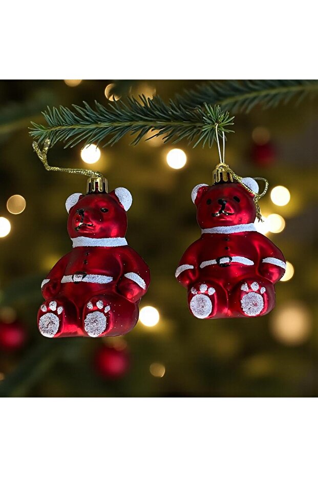 2-Piece Christmas Ornament, Pine Tree Ornament, Decorative Hanging Christmas Ornament