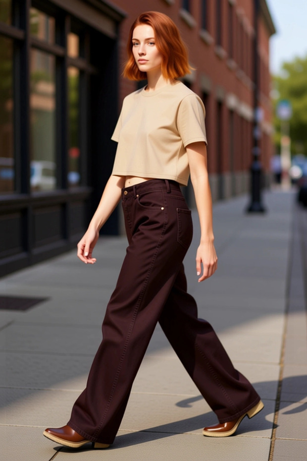 Women's Low Waist Wide Leg Jean Pants Functional Durable Quality Comfortable Aesthetic Stylish