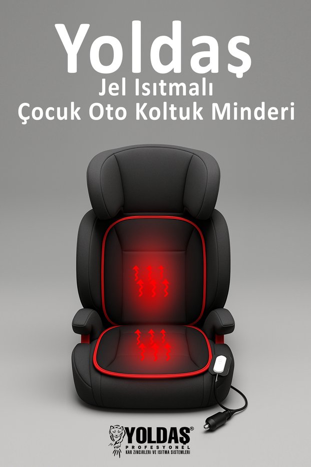 Gel Heated Child Car Seat Cushion Fast Heating in 15 Seconds