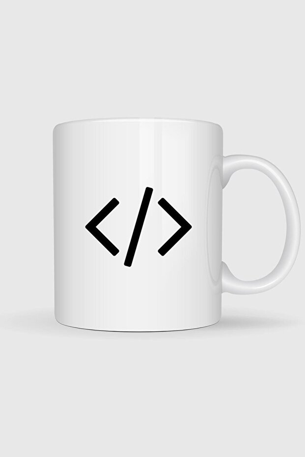 Code Symbol, Coding, Programming Printed Mug Cups - 1
