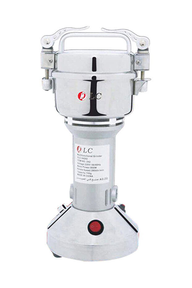 مطحنة متعددة الوظائف أنيقة باللون الفضي - 1