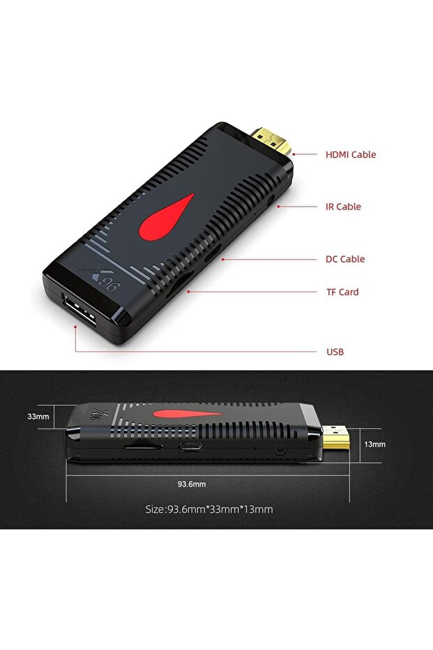 A smart, high-performance media streaming device, the TV Stick transforms your regular TV into a smart TV running Android 10. - 2