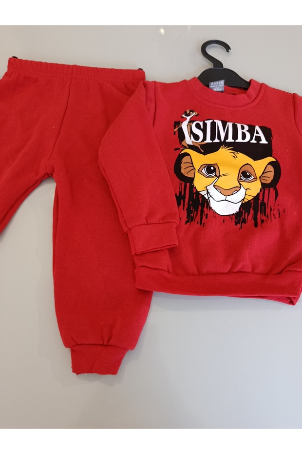 Tracksuit Set with Embroidered Detail Inside