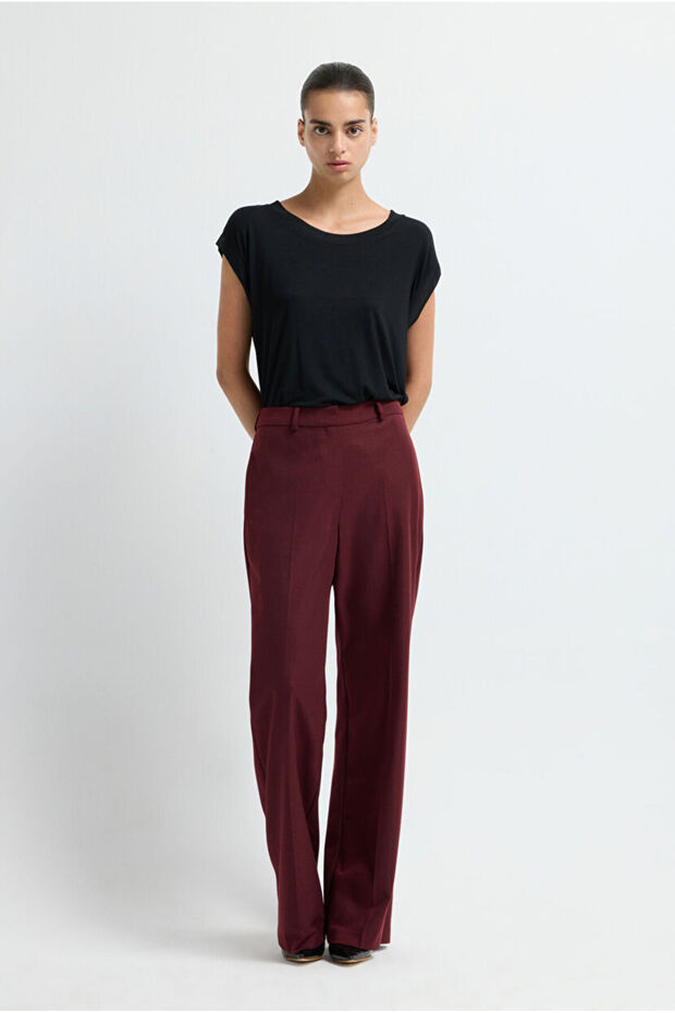 Geniş Paça Pantolon - 3