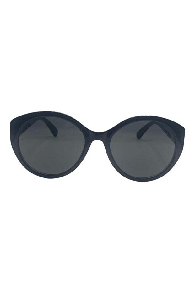 Germany - Chic Black Cat-Eye Sunglasses with Black Lenses