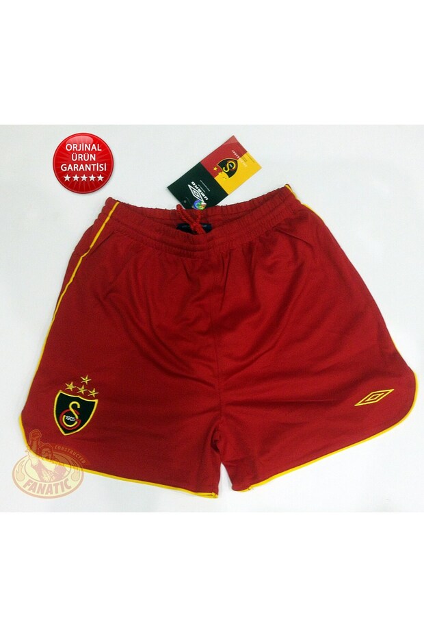 ORJİNAL LİSANSLI FORMA ÇOCUK ŞORT KIRMIZI SARI - 1