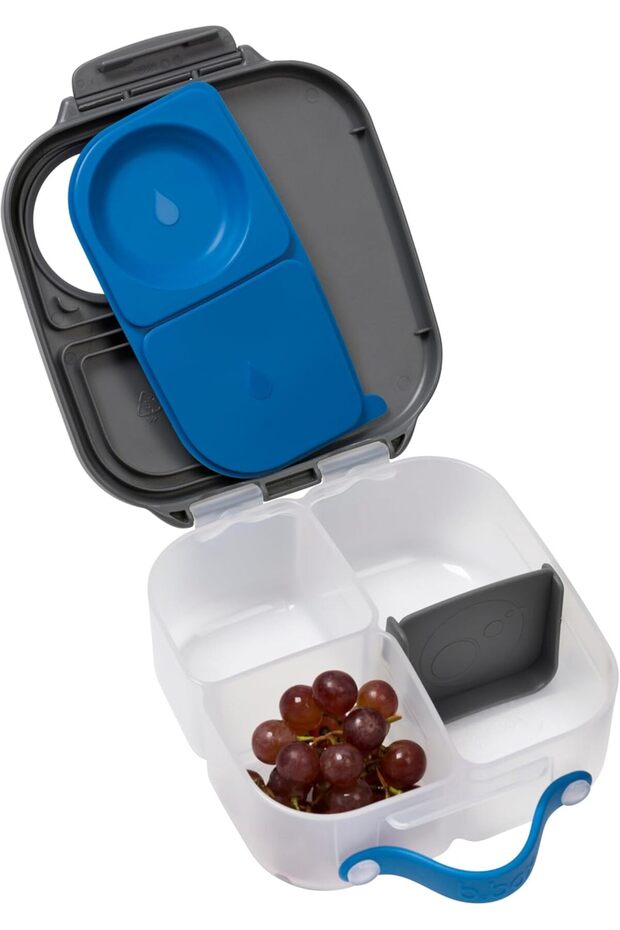 صندوق غداء صغير - أزرق - 8