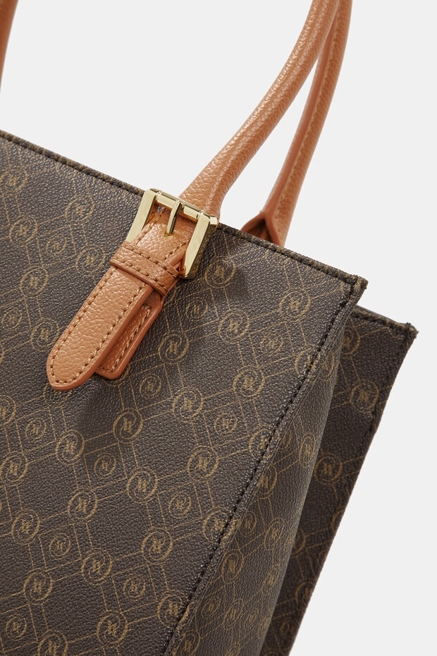 KAHVE MONOGRAM ÇANTA - 4