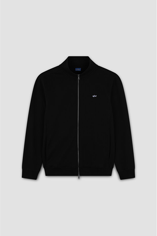 COTTON ZIPPED SWEATSHIRT - 6