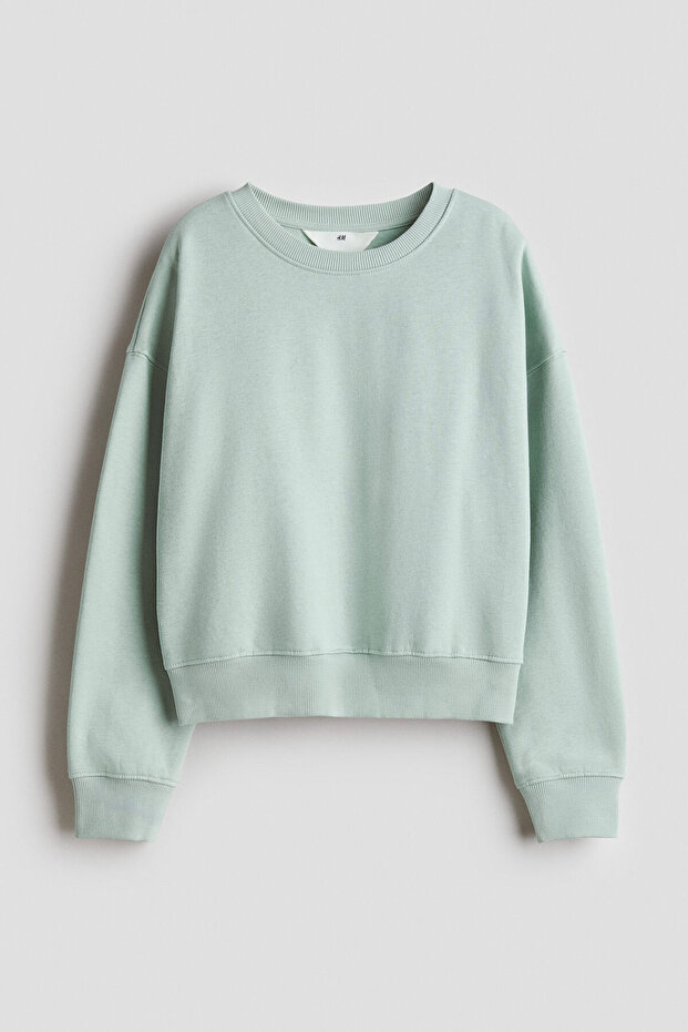 Bisiklet Yaka Sweatshirt - 1