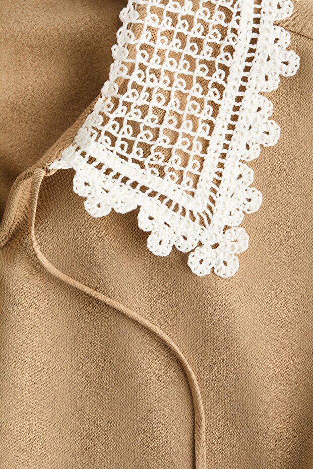 Yakalı Sweatshirt - 2