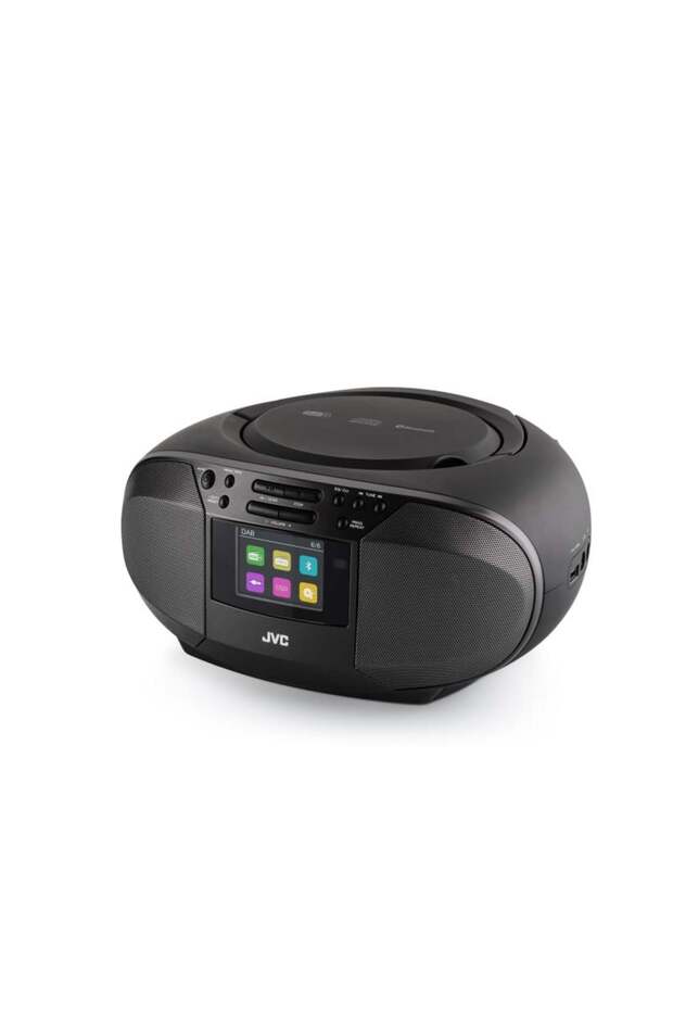 RD-E664B-DAB CD radio, 2x2.5W RMS, Bluetooth, USB, LCD display, clock, remote control, black - 2