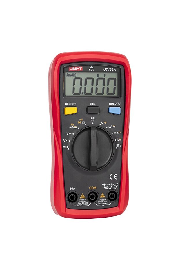 Multimeter: Voltage, Current, Resistance, Capacitance, Frequency - 6