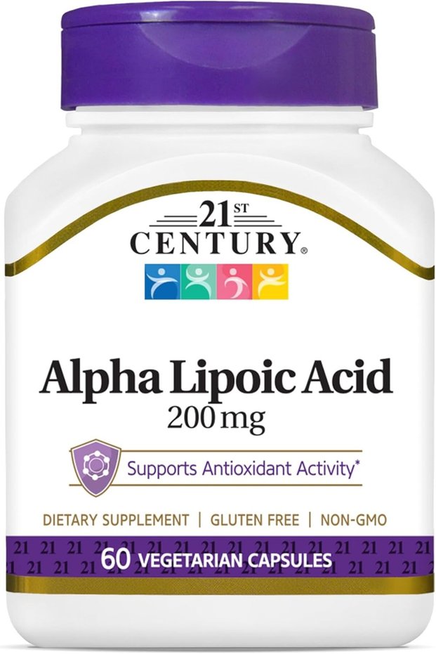 Healthcare Alpha Lipoic Acid 200 mg, 60 Count Vegetarian Capsules