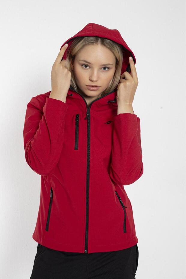 KAPŞONLU SOFTSHELL MONT - 1