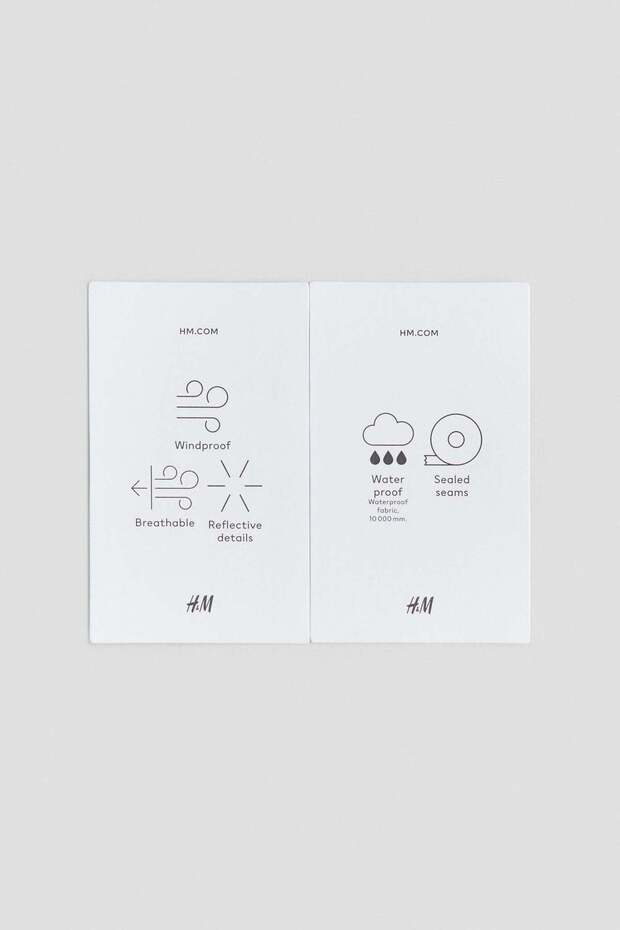 سترة مطر مكونة من طبقتين ونصف - 3