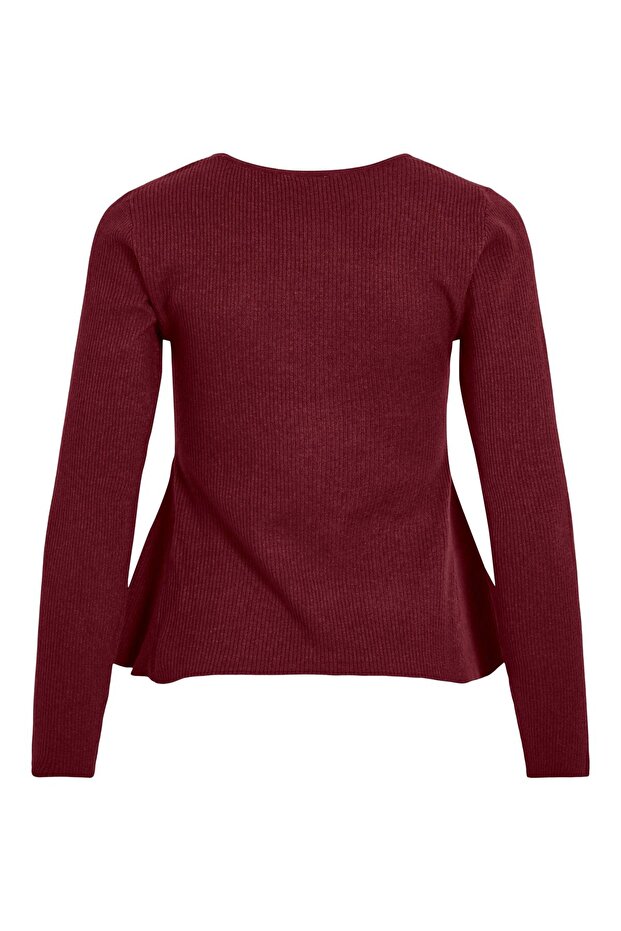 Strickpullover VIMABLE Peplum - 3