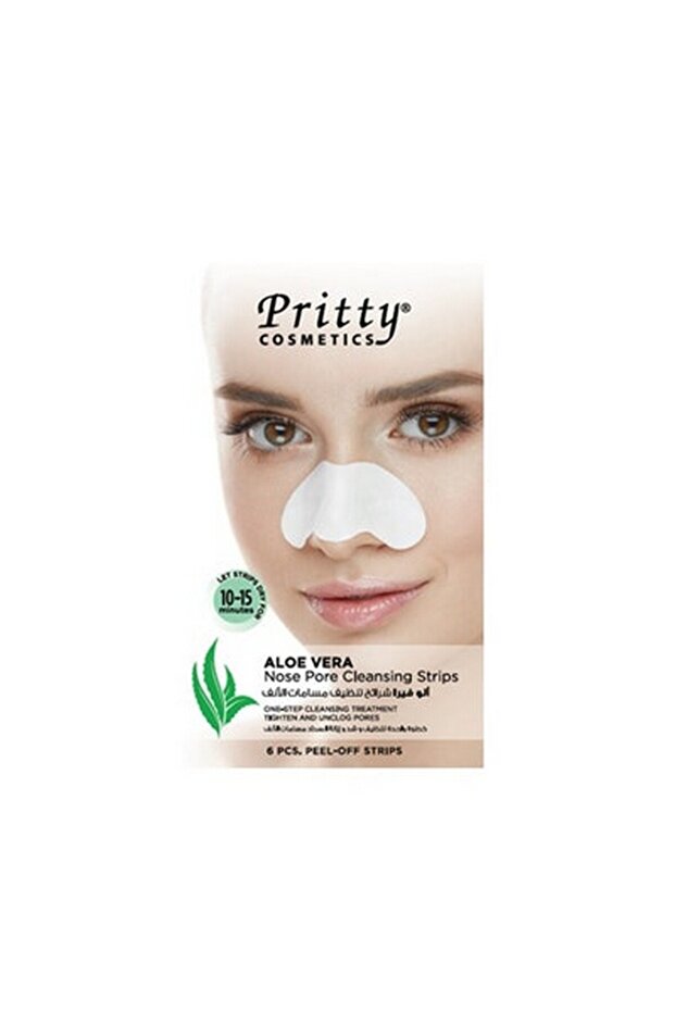 Nose Pore Strips | Aloe Vera |6 Pcs |Pack