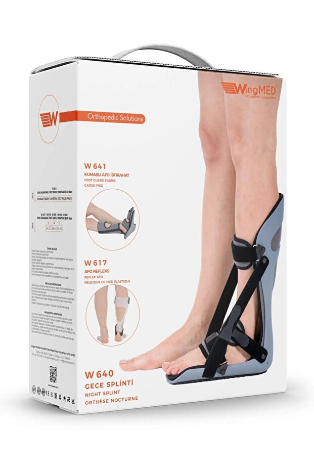 W617 Afo Refleks يمين متوسط الحجم (مقاس 38-41) - 4