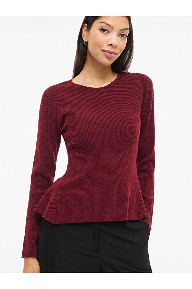 Strickpullover VIMABLE Peplum - 6