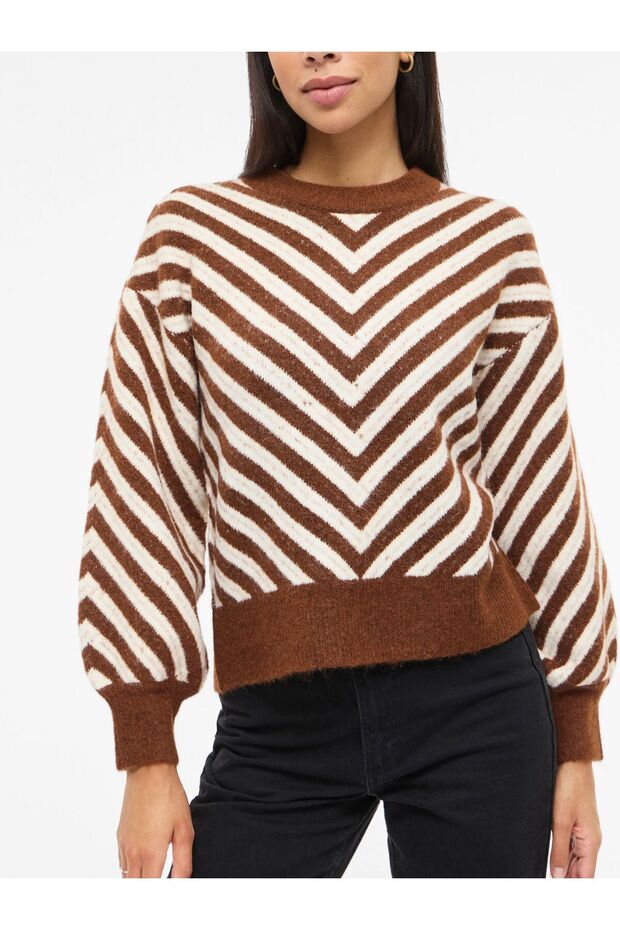 Strickpullover VILUNA Rundhals - 6