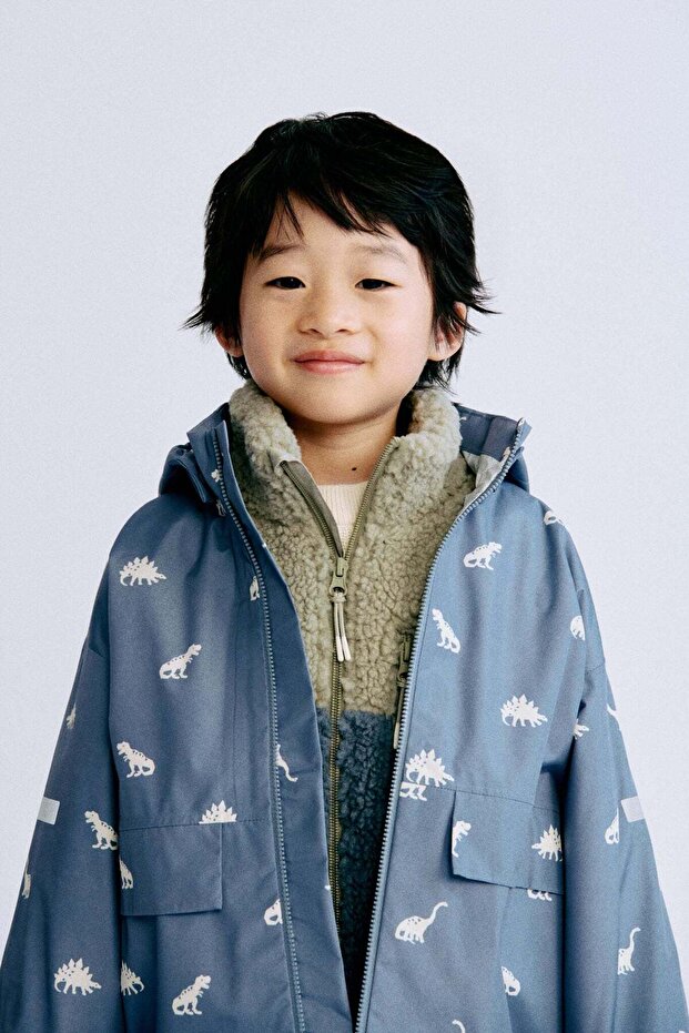 سترة مطر مكونة من طبقتين ونصف - 6