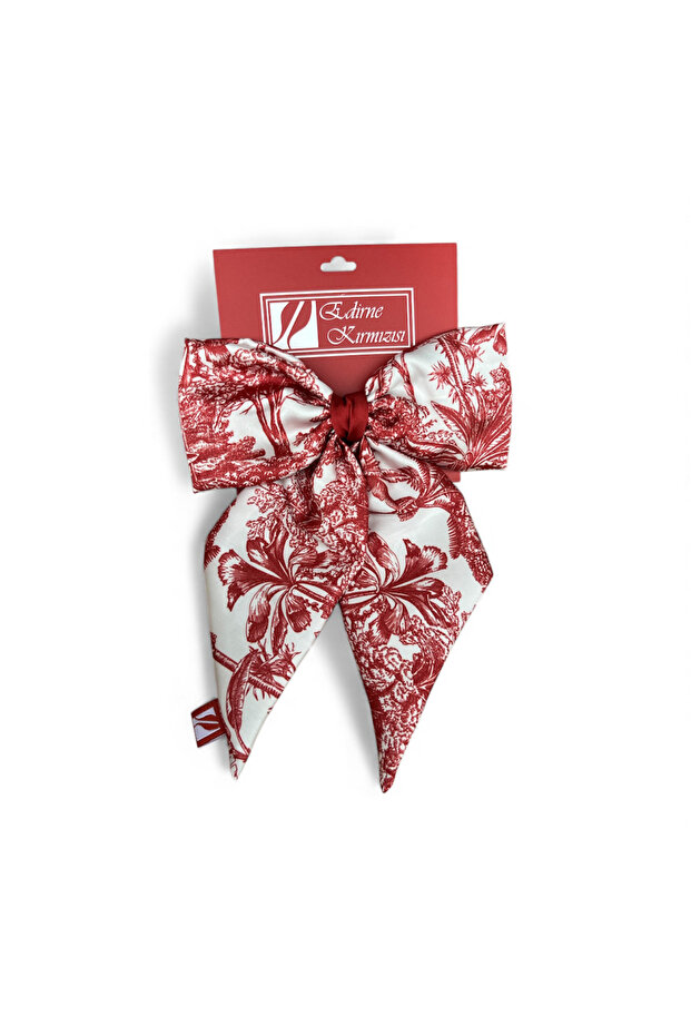 Vintage Printed Bow Buckle