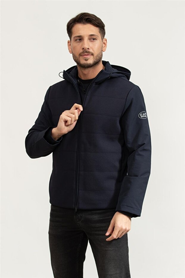 Erkek Fermuarlı Sweatshirt - 2