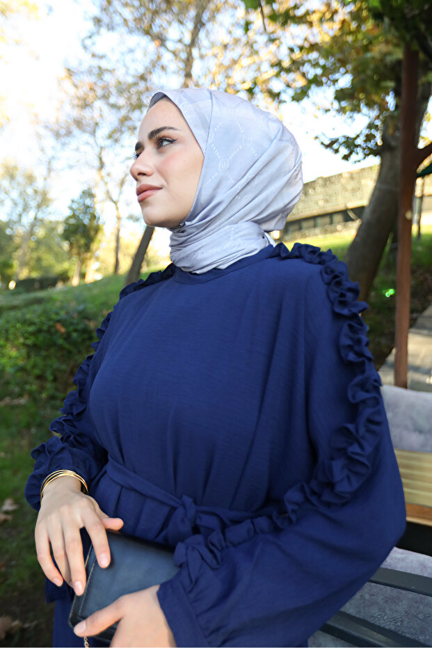 طقم ميلا المزدوج المكشكش - 2