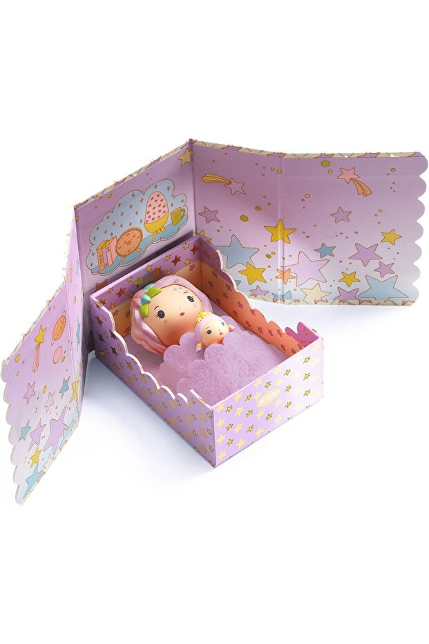 غرفة صغيرة بنفسجية - مجسمات صغيرة - 1