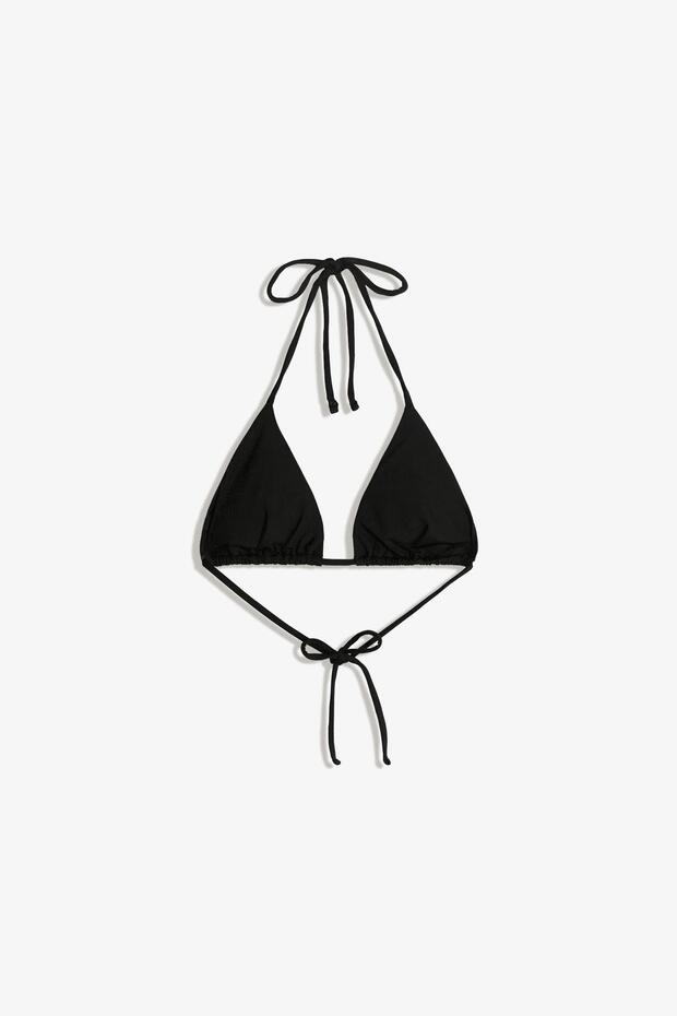 Bağlamalı bikini üstü - 5