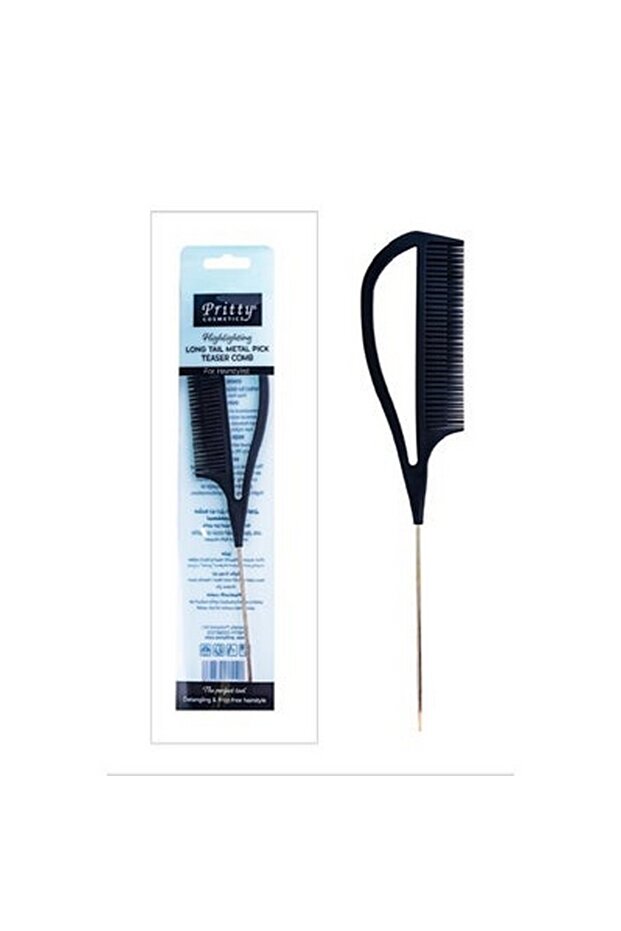 Long Tail Metal Pick Teaser Comb | Oupa 001