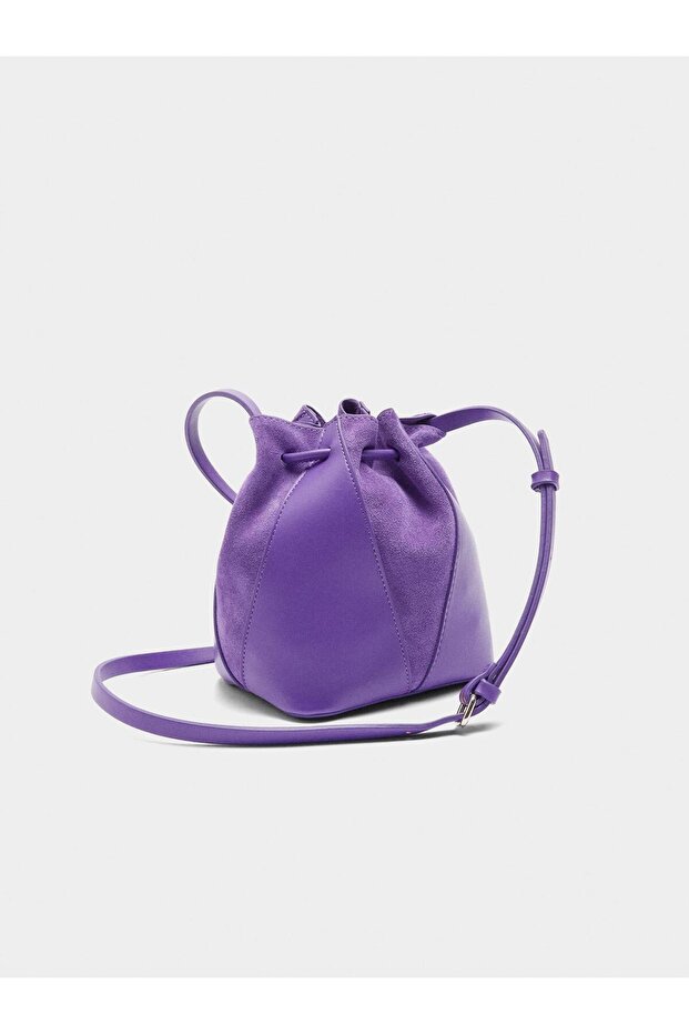Deri Bucket Çanta - 4