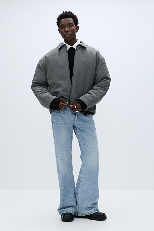 Yıkama efektli hafif ceket - 3