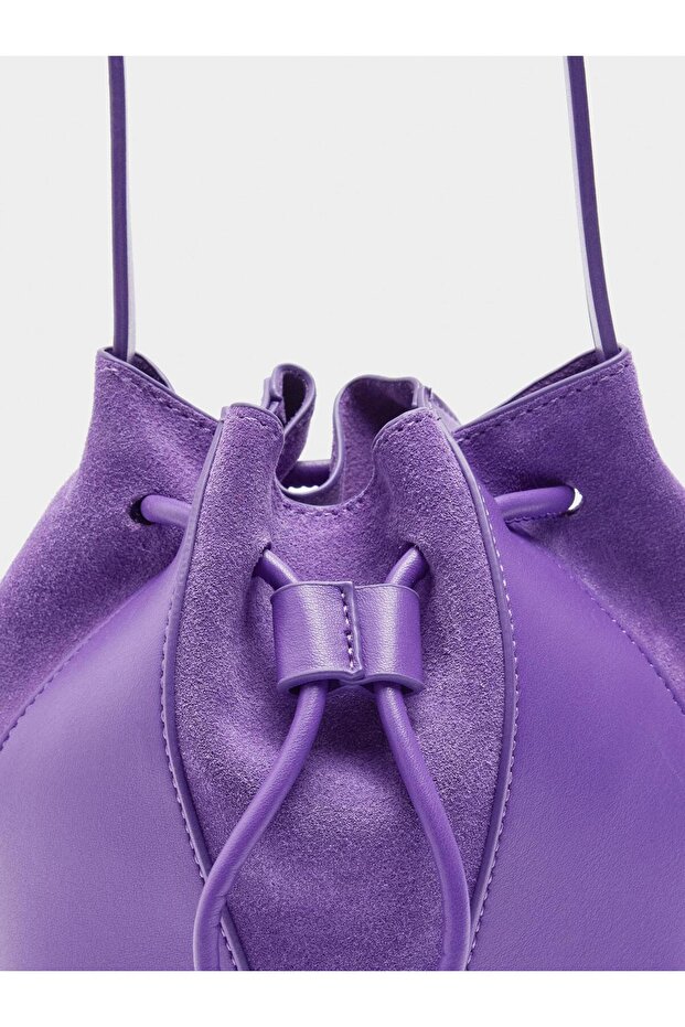 Deri Bucket Çanta - 3