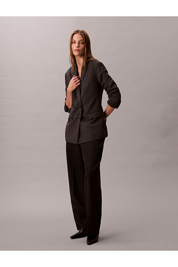 Houndstooth Blazer - 5