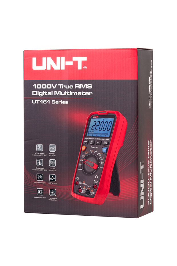 Advanced Function Digital Multimeter with Included Accessories Uni-t - 10