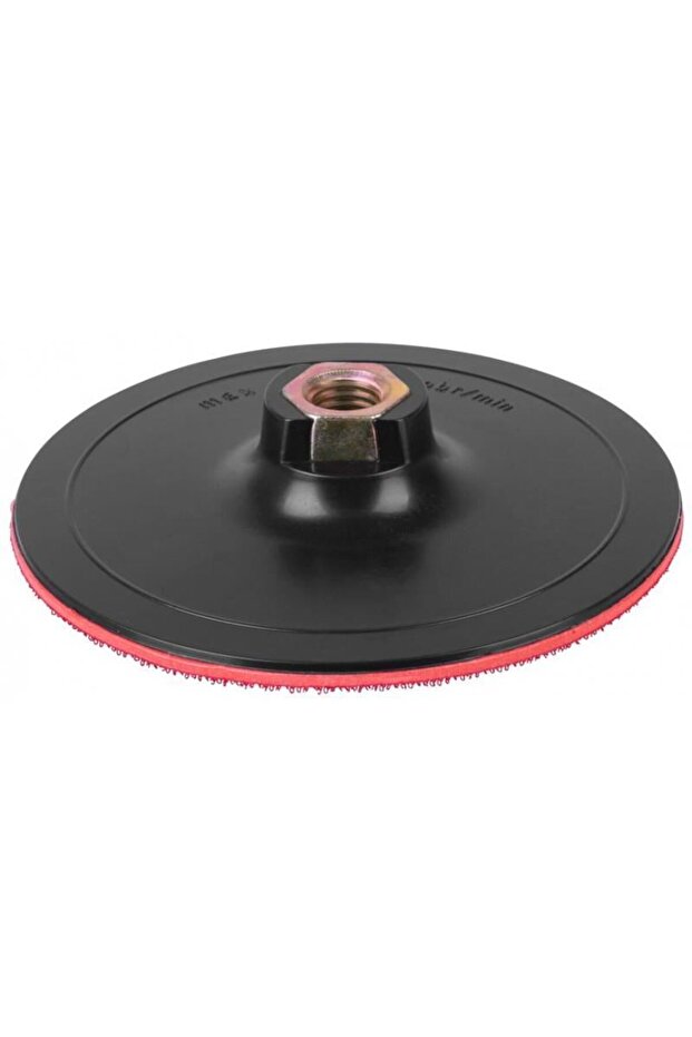 Plastic hook-and-loop backing pad for angle grinder, 125 mm, - 1