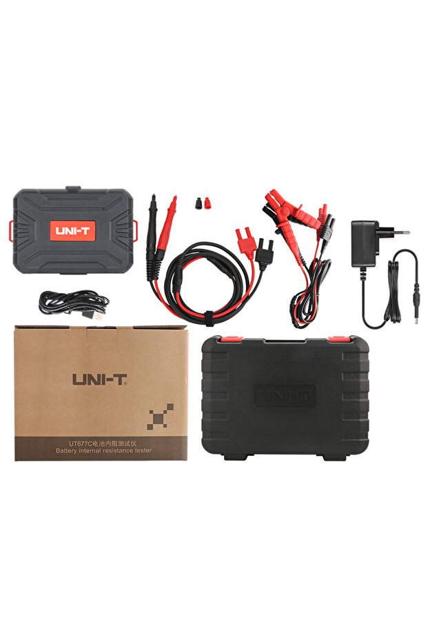 Precise measuring instrument for testing battery resistance. - 7