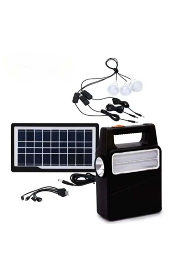 نظام الإضاءة والشحن الشمسي متعدد الوظائف - 1