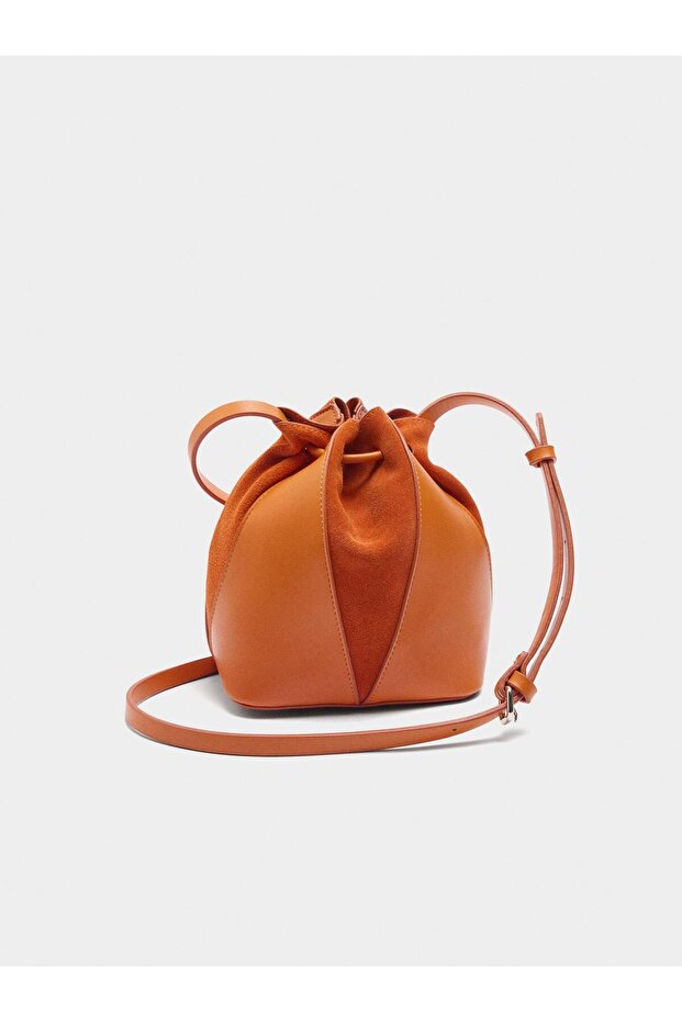 Deri Bucket Çanta - 3