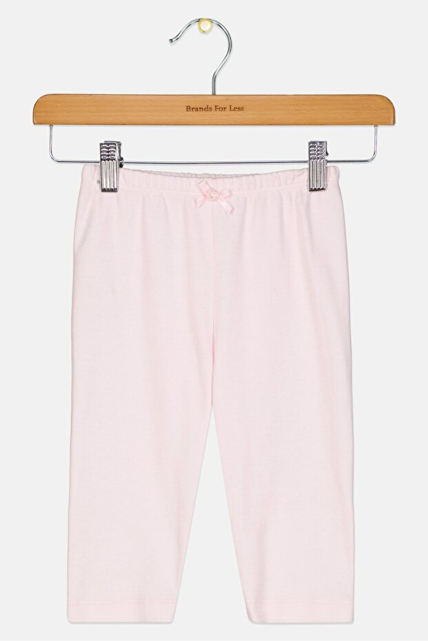 Toddlers Girl Solid Pants, Pink