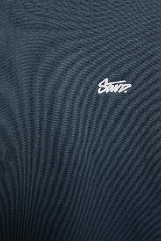 STWD logolu kapüşonlu sweatshirt - 8