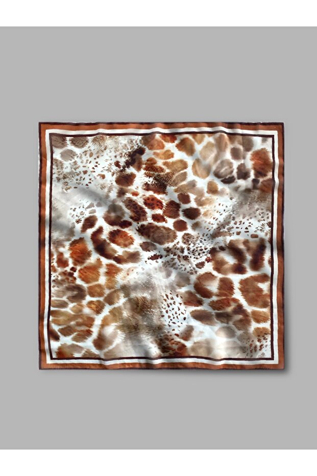 Patterned Chiffon Scarf