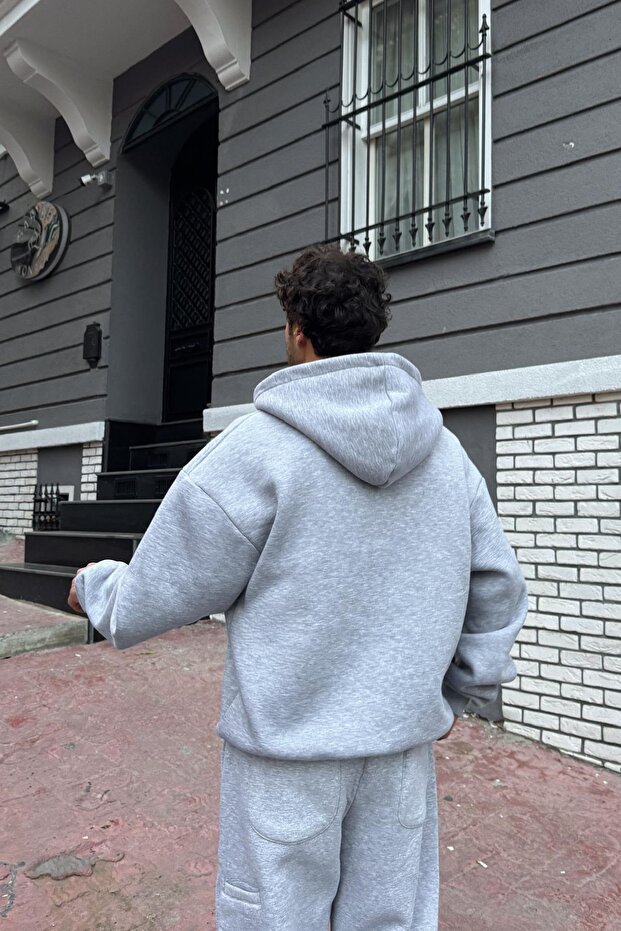 Basic Zip Hoodie - 2