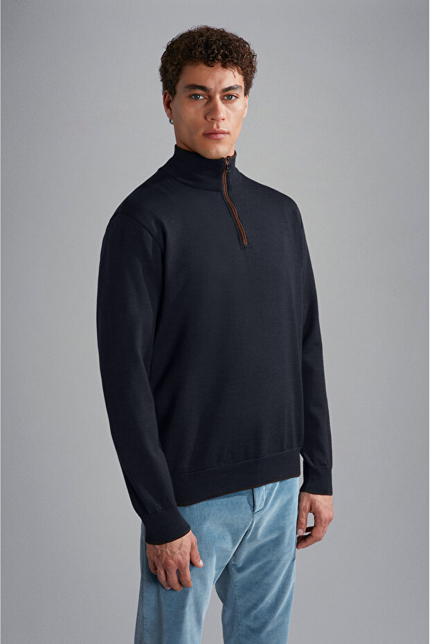 MEN'S ZIPPED PULLOVER C.WWOOL