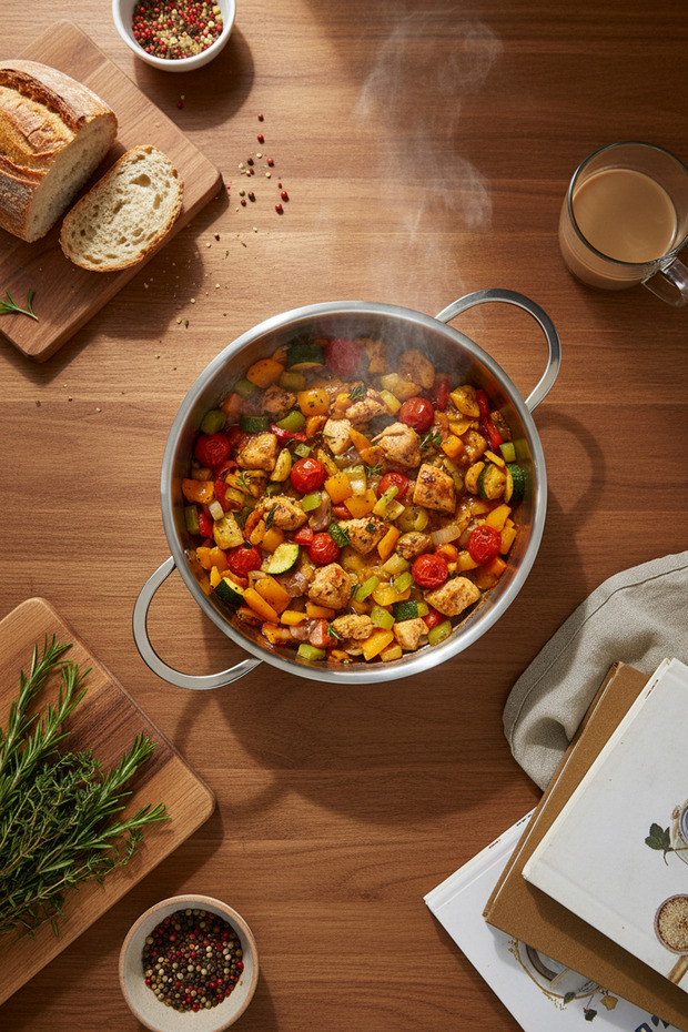 Macro 2 Parça Çelik Tava Seti (20 Cm- 24 Cm) - 4